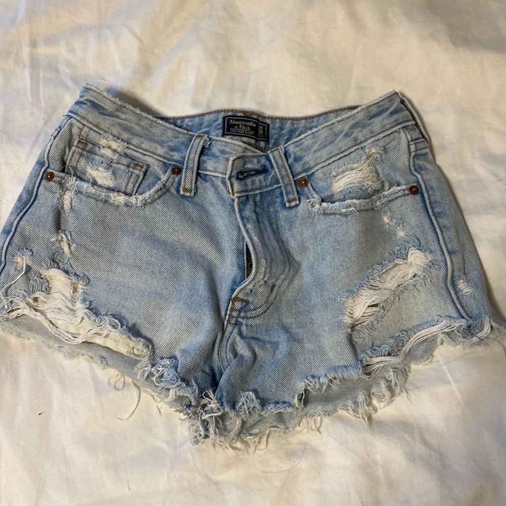 Abercrombie jean shorts!